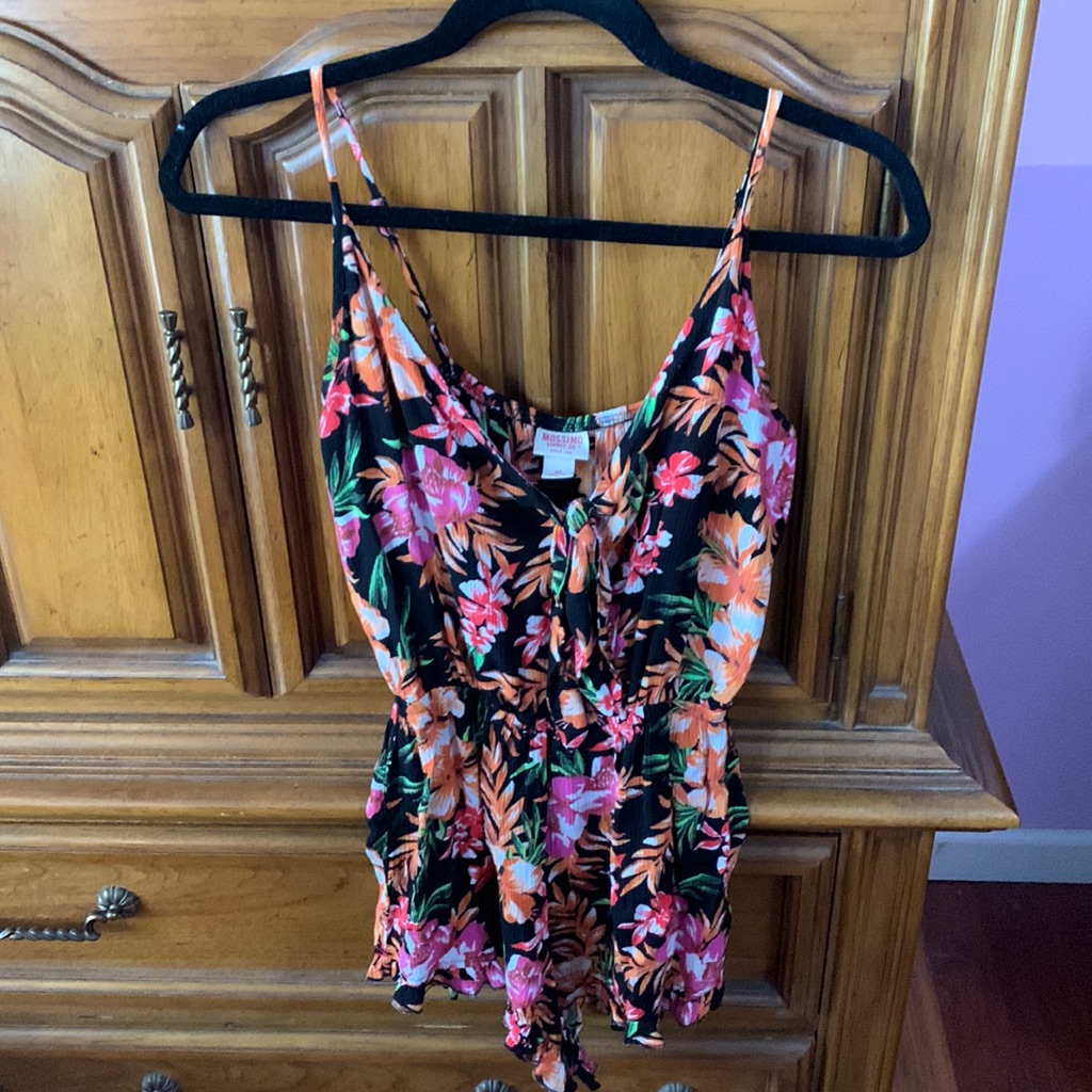 Mossimo Supply Co. Floral Romper